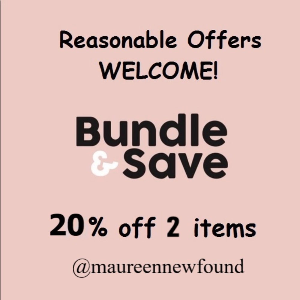 20% off - BUNDLE & SAVE!! All reasonable offers WELCOME